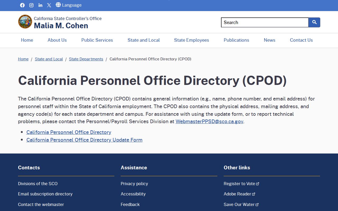 San Jacinto people directories California personnel contacts